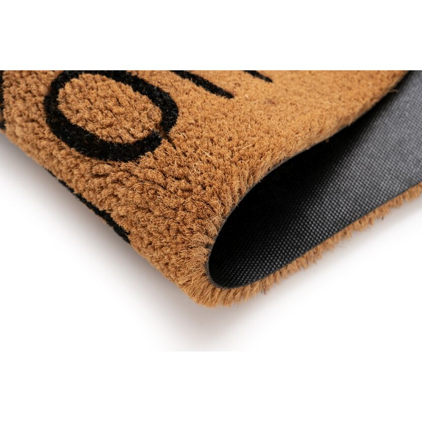 Fußmatte 'Porto Design 606' naturfarben/schwarz 40 x 60 cm