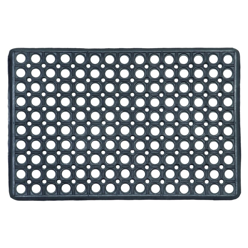 Schwarze Gummiwabenmatte 40 x 60 cm