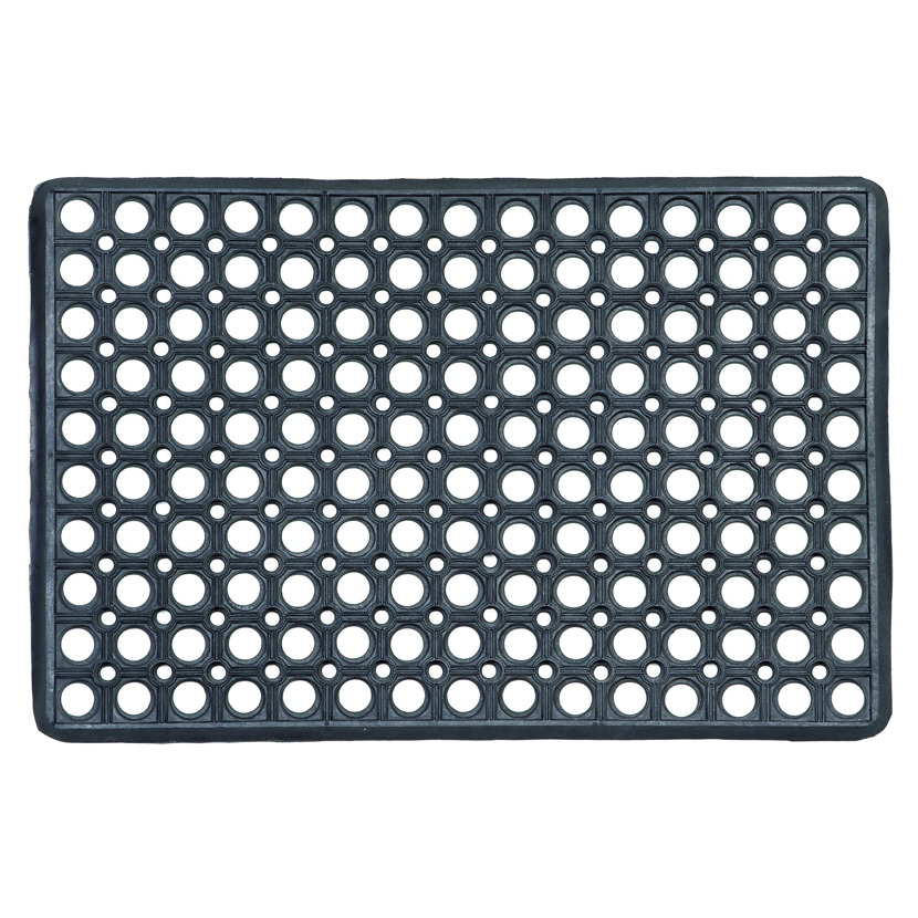 Schwarze Gummiwabenmatte 40 x 60 cm