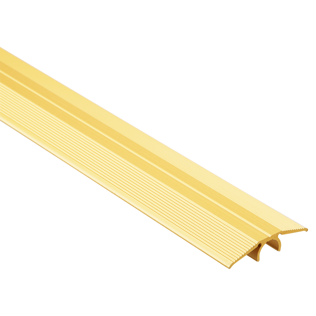 Bild von Übergangsprofil 'clipstech®' Aluminium messingfarben 2000 x 33 mm