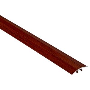 Übergangsprofil 'clipstech®' Aluminium nussbaumfarben 1000 x 33 mm