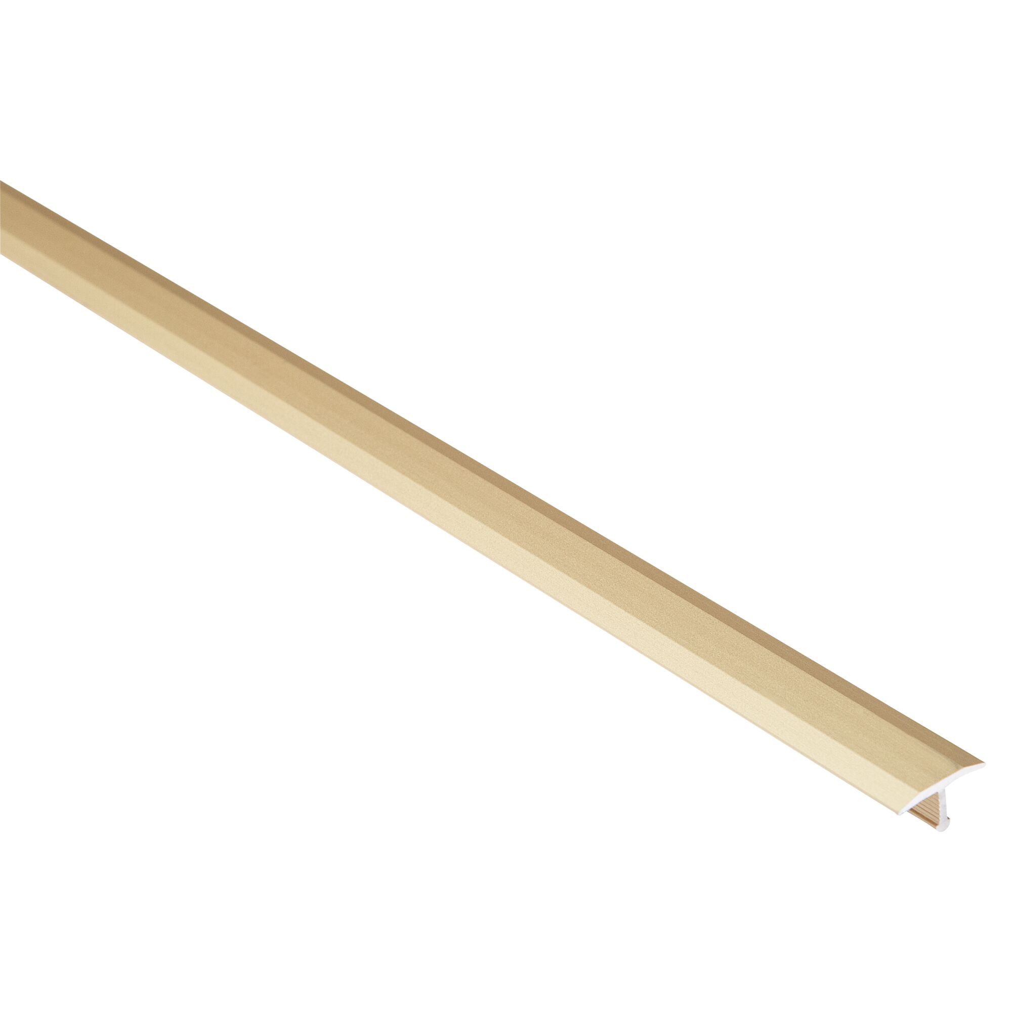 Goldfarbenes Fugenabdeckprofil