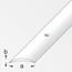 Verkleinertes Bild von PVC-Übergangsprofil korkfarben 1000 x 40 mm