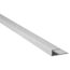 Silbernes Einfassprofil aus Aluminium