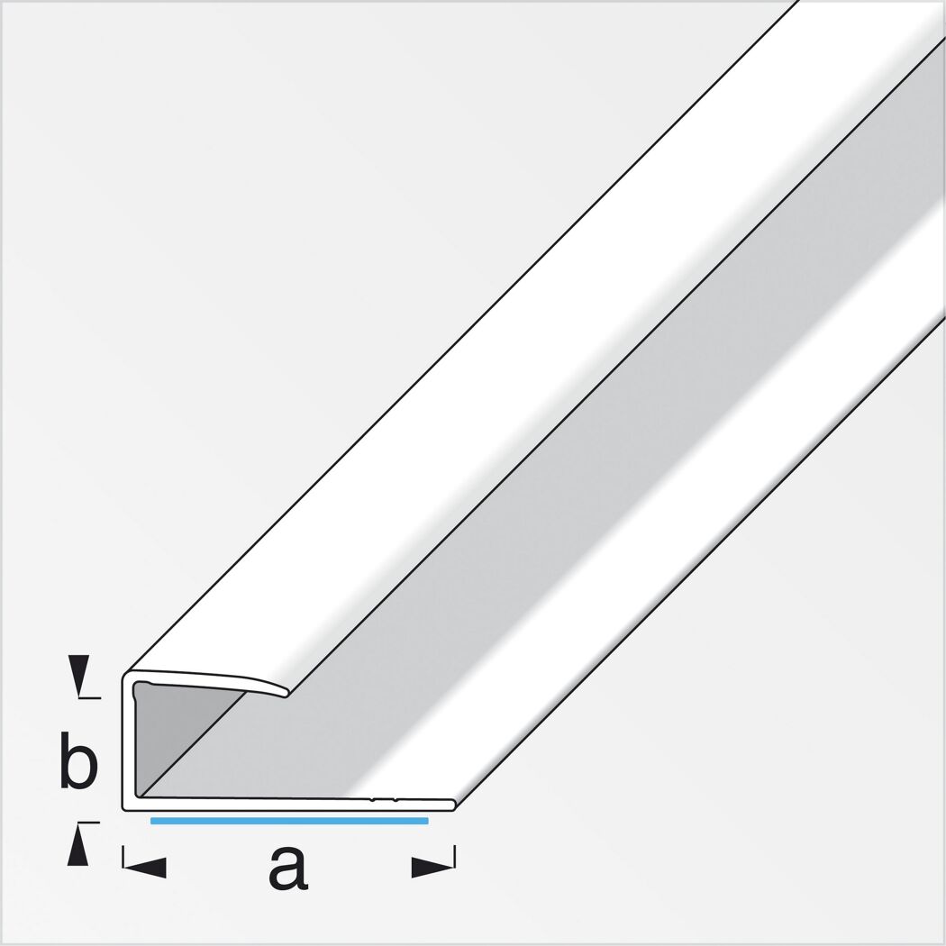 Einfassprofil buche, selbstklebend 1000 x 30 x 7 mm
