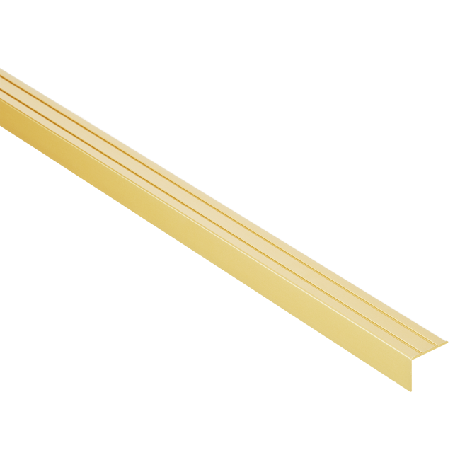 Bild von Abschlussprofil 'clipstech®' Aluminium messingfarben 1000 x 18 mm