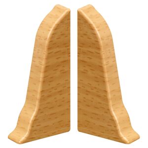 Endstück für Sockelleiste 'Classic 50' buchefarben gelb, 2 Stück