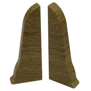 Endstück für Sockelleiste 'Classic 50' Eiche rustikal, 2 Stück