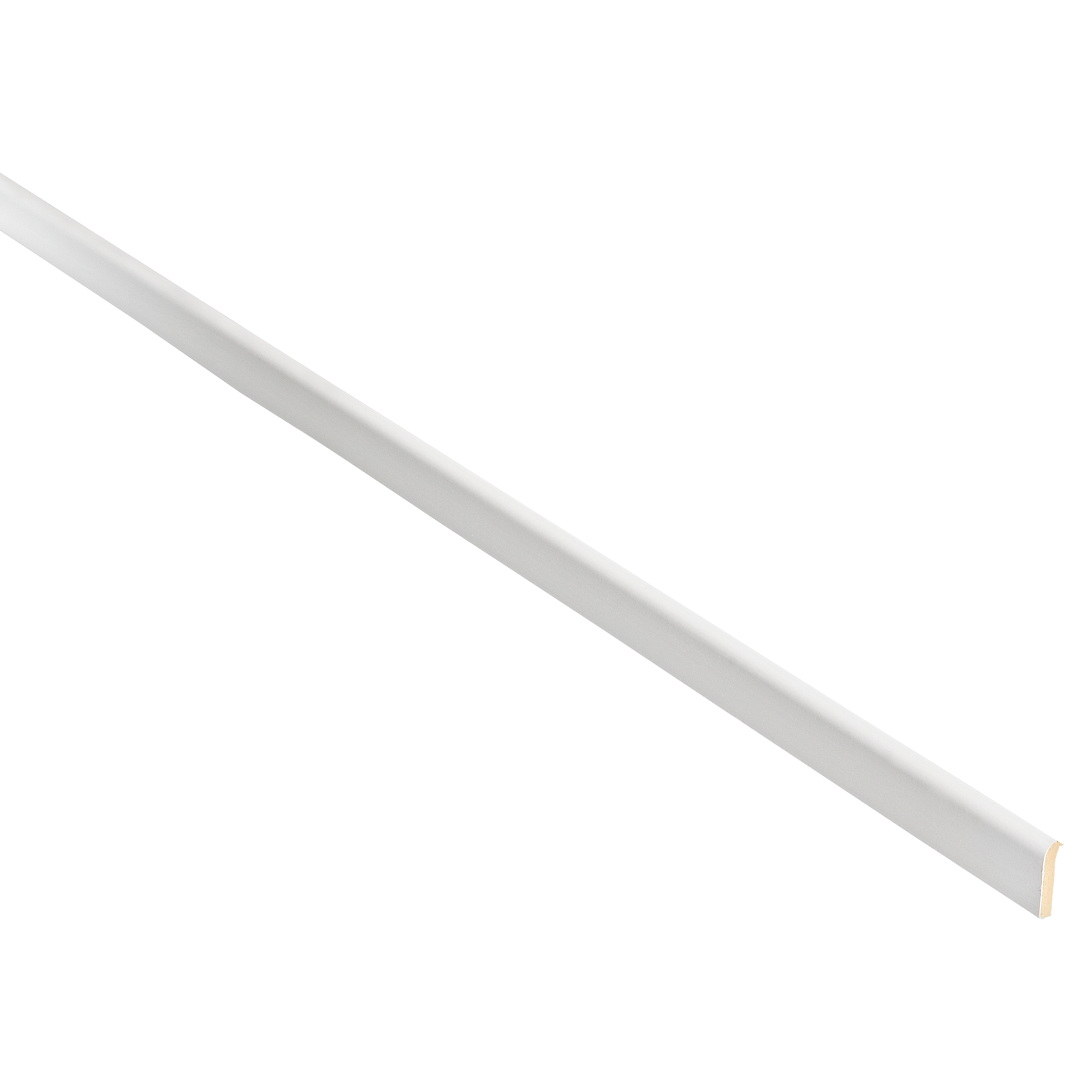 Fensterleiste Flachprofil PVC mit Lippe selbstklebend 30mm breit 10m lang  Abdeckleiste : : Baumarkt