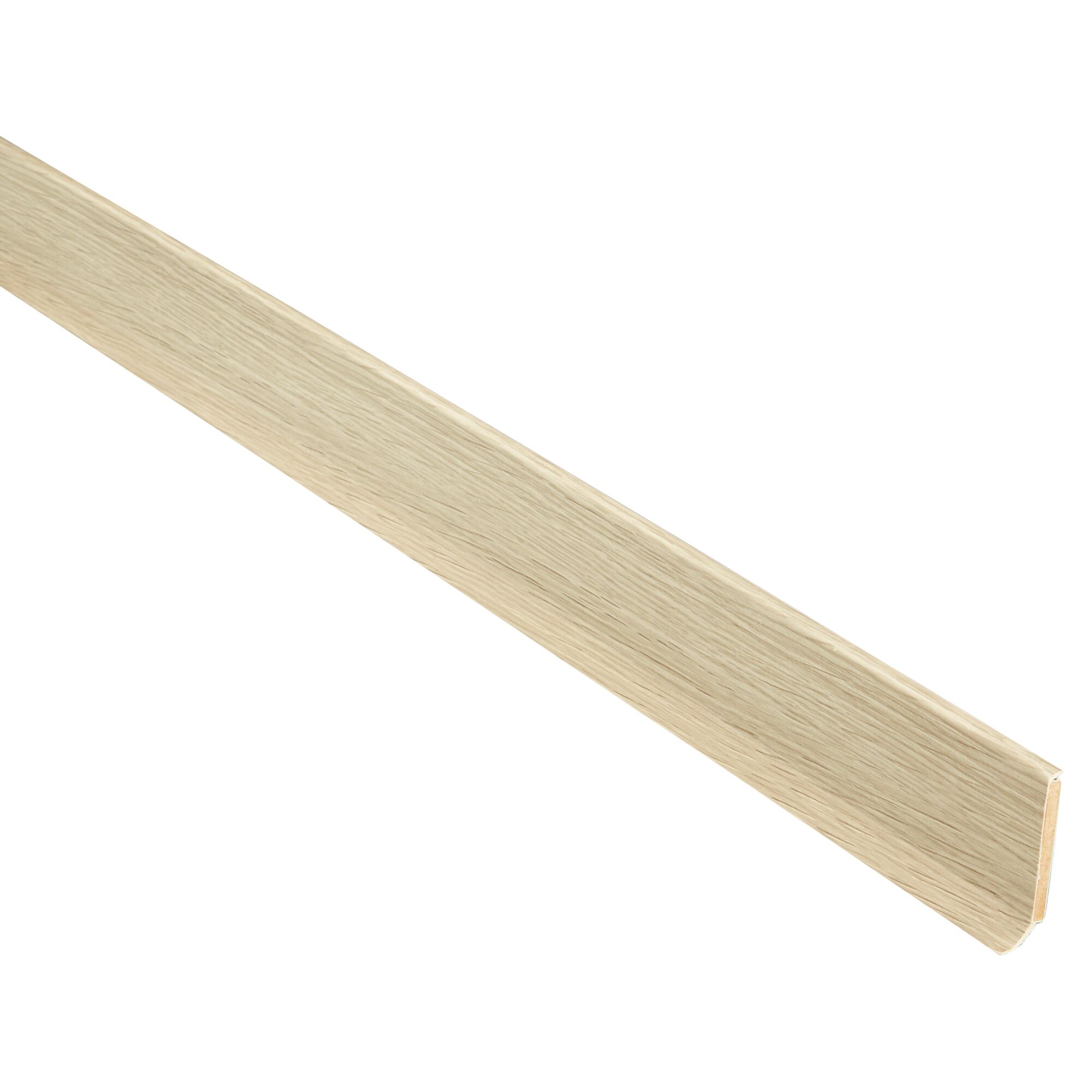 Eichenfarbene Kernsockelleiste