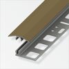 Übergangsprofil miniAlu bronze 25x1000mm