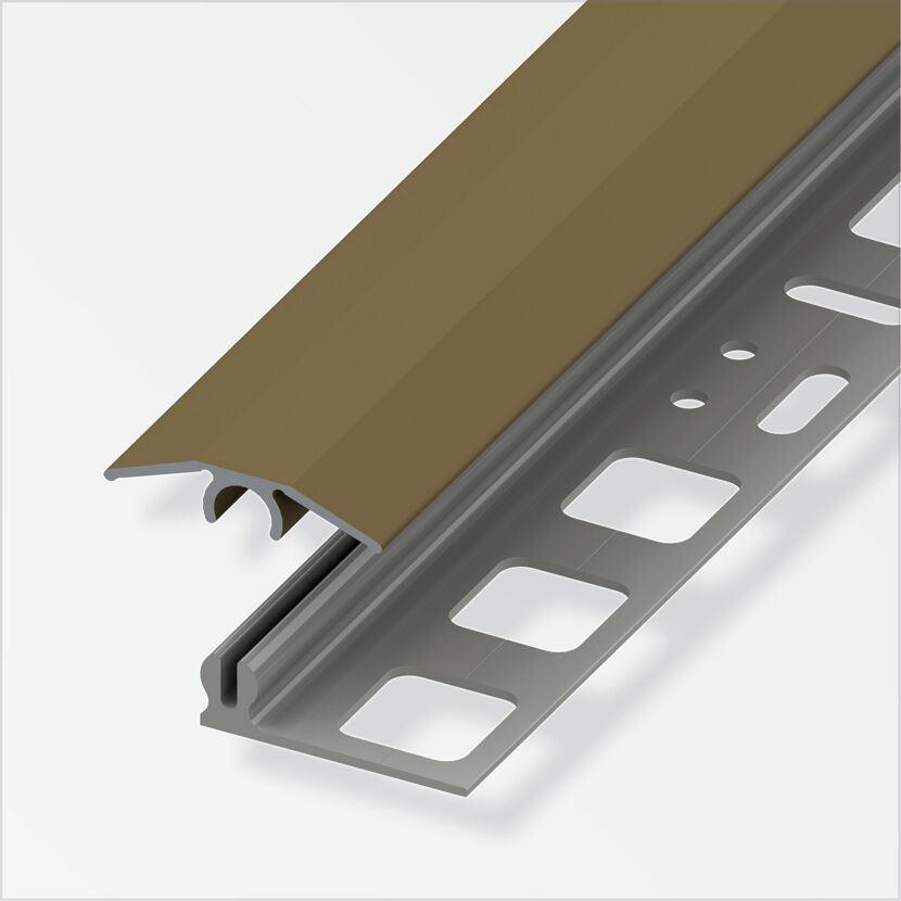 Übergangsprofil miniAlu bronze 25x1000mm