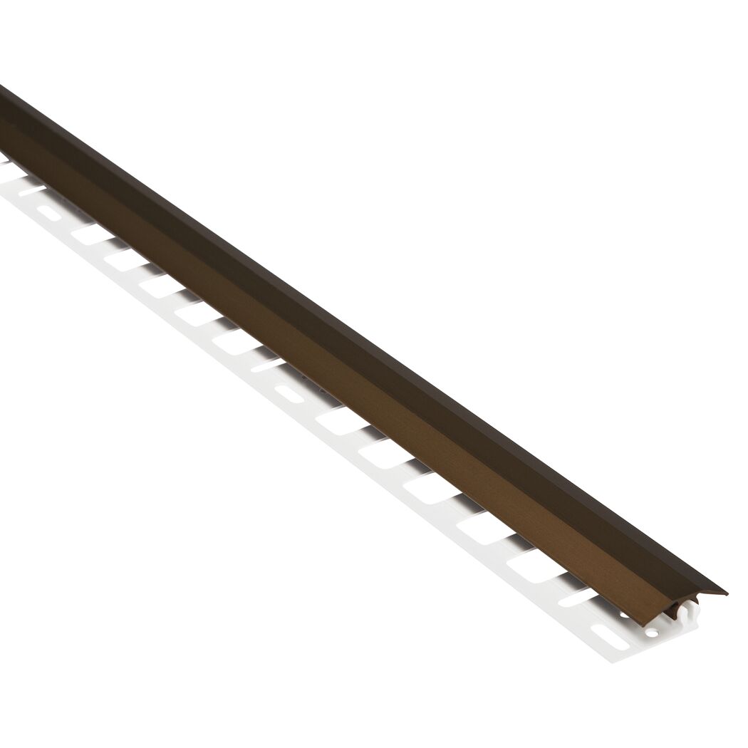 Übergangsprofil miniAlu bronzefarben