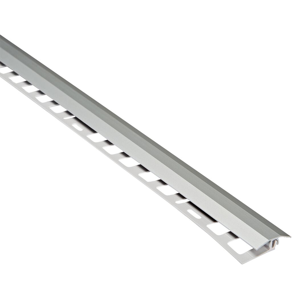 Silbernes Übergangsprofil aus Aluminium