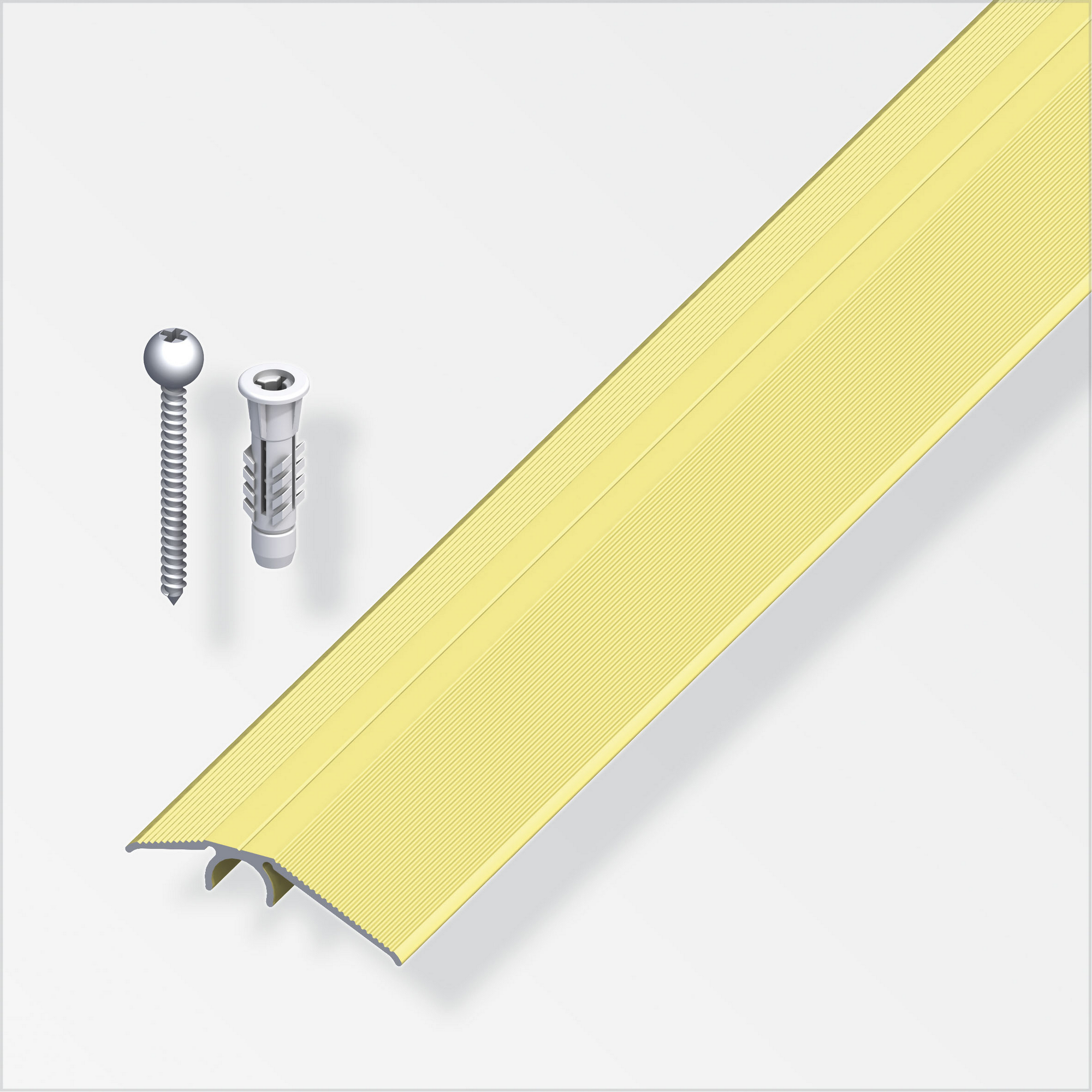 Ausgleichsprofil 'clipstech®-vario' Aluminium messingfarben 900 x 40 mm + product picture