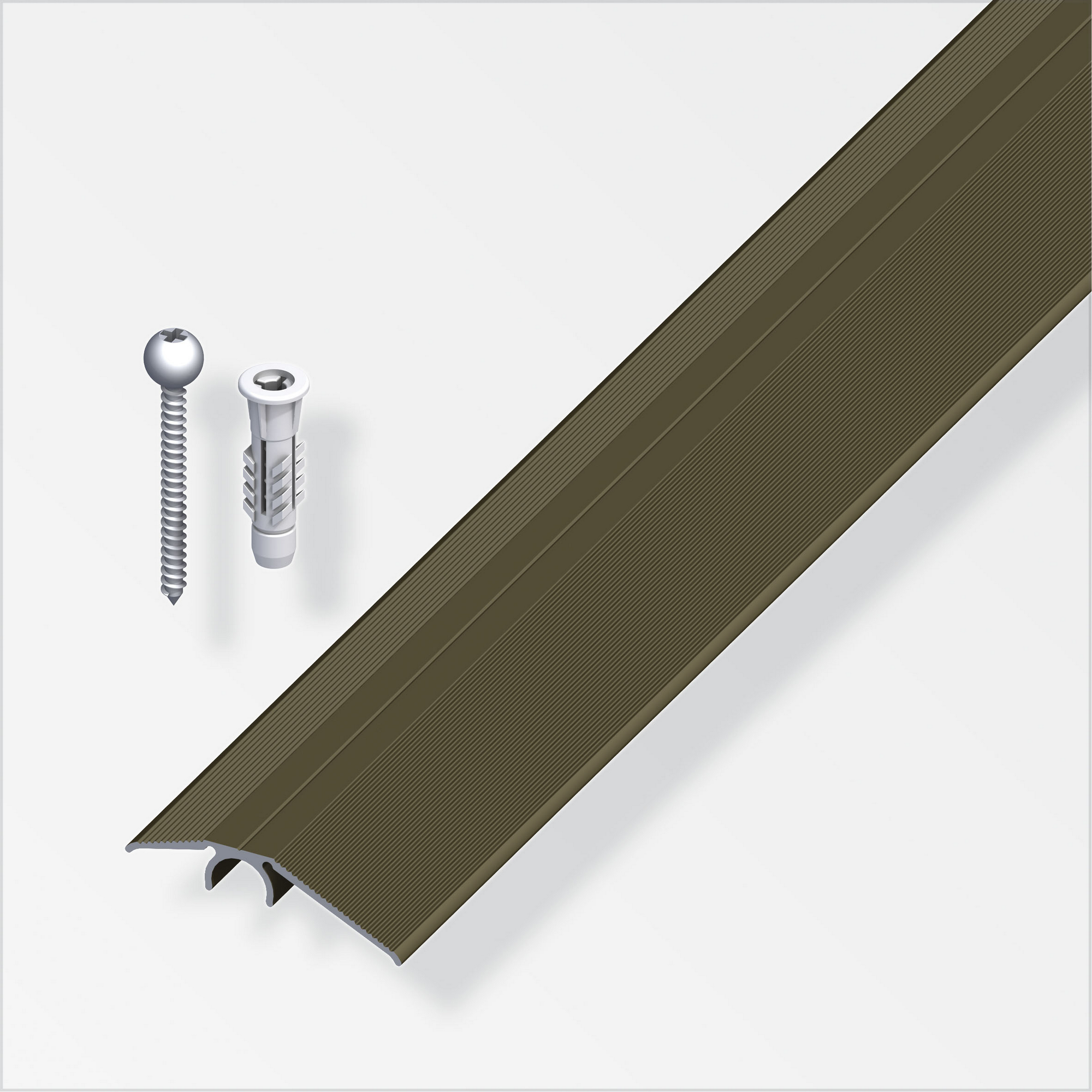 Ausgleichsprofil 'clipstech®-vario' Aluminium bronzefarben 900 x 40 mm + product picture