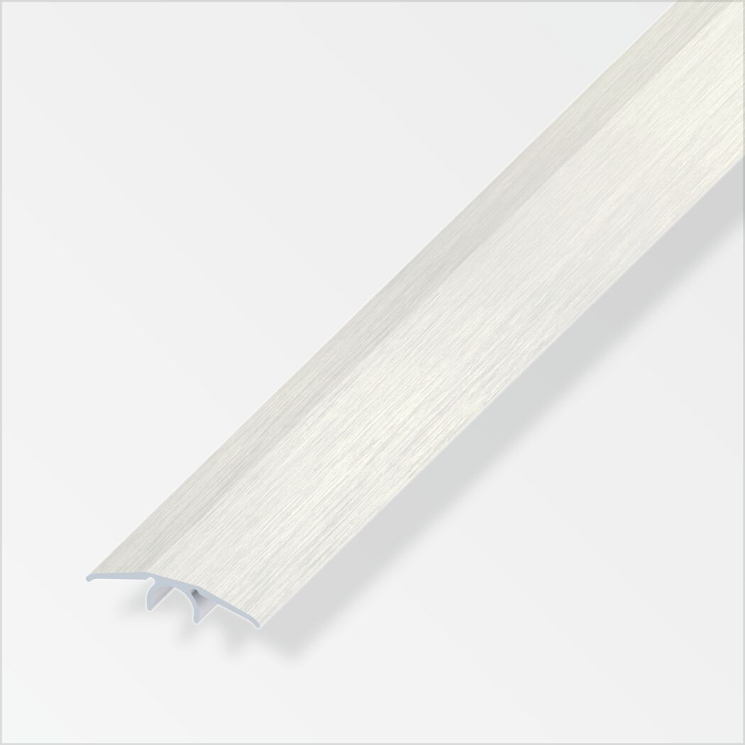 Weißer Übergangsprofil aus Aluminium