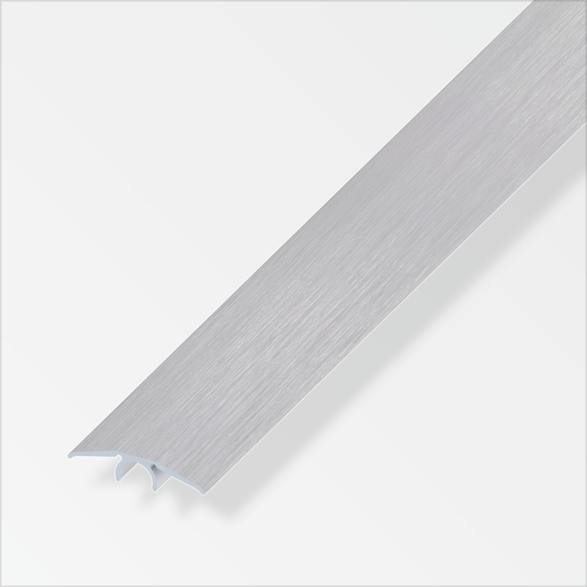 Übergangsprofil 'clipstech®' Aluminium grau 1000 x 33 mm + product picture