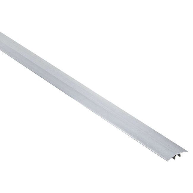 Bild von Übergangsprofil 'clipstech®' Aluminium grau 1000 x 33 mm