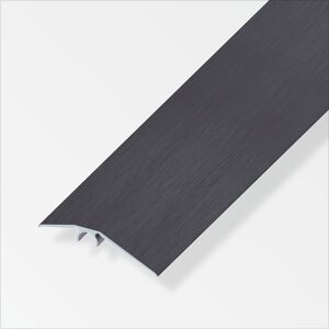 Ausgleichsprofil 'clipstech®' Aluminium grau 1000 x 56 mm