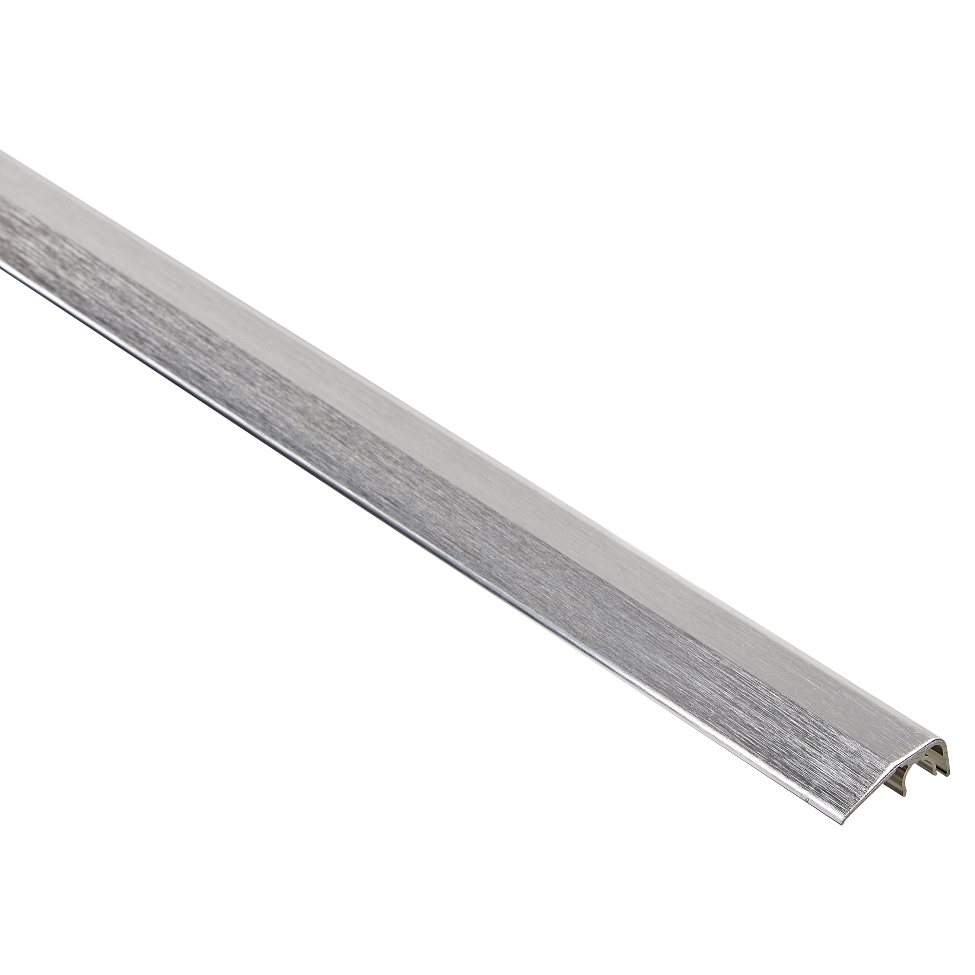 Abschlussprofil 'clipstech®' Aluminium silber 1000 x 12,5 mm + product picture