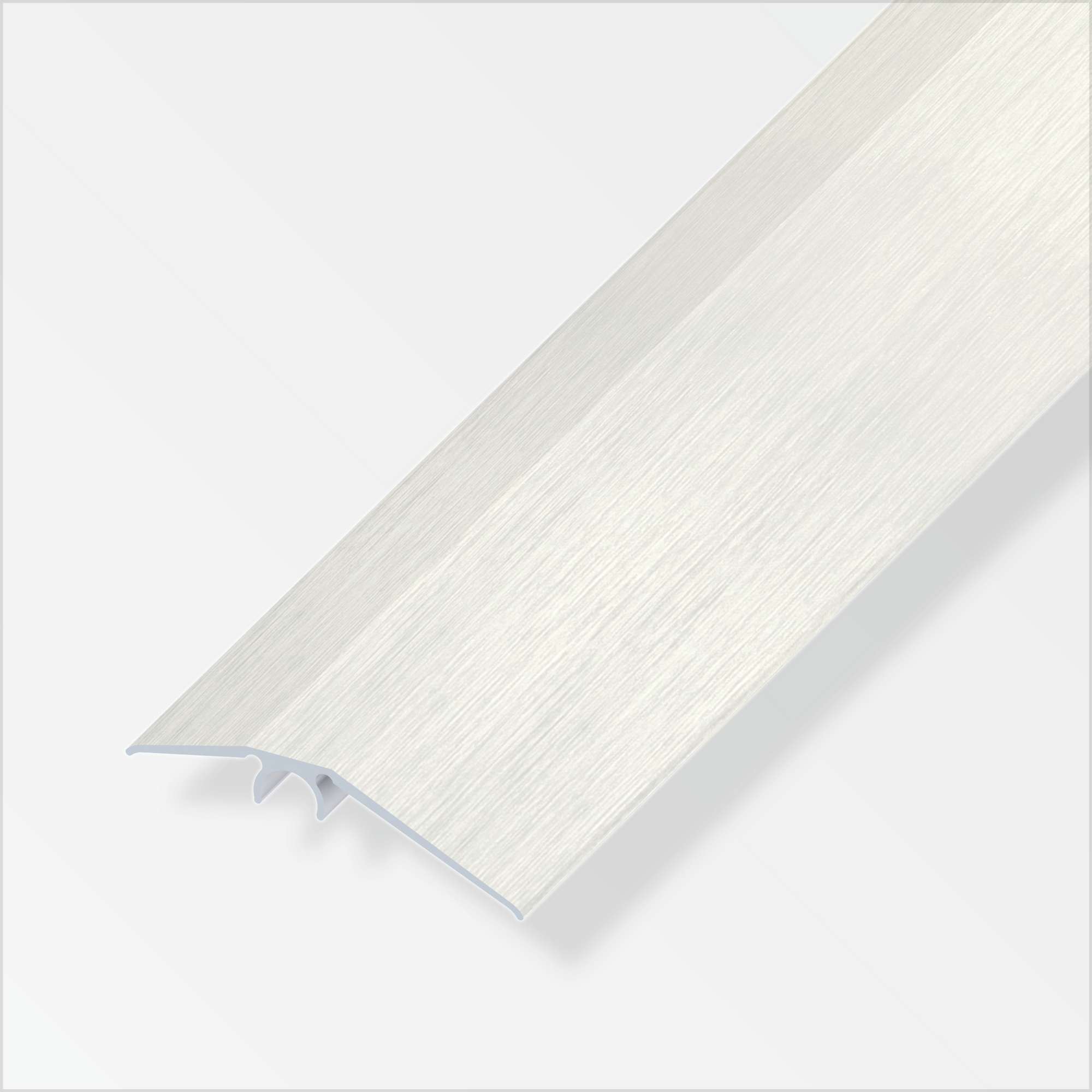 Ausgleichsprofil 'clipstech®' Aluminium silber 1000 x 56 mm + product picture