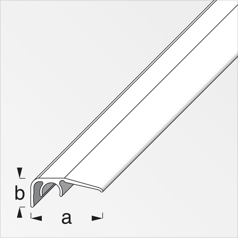 Alu-Abschlussprofil