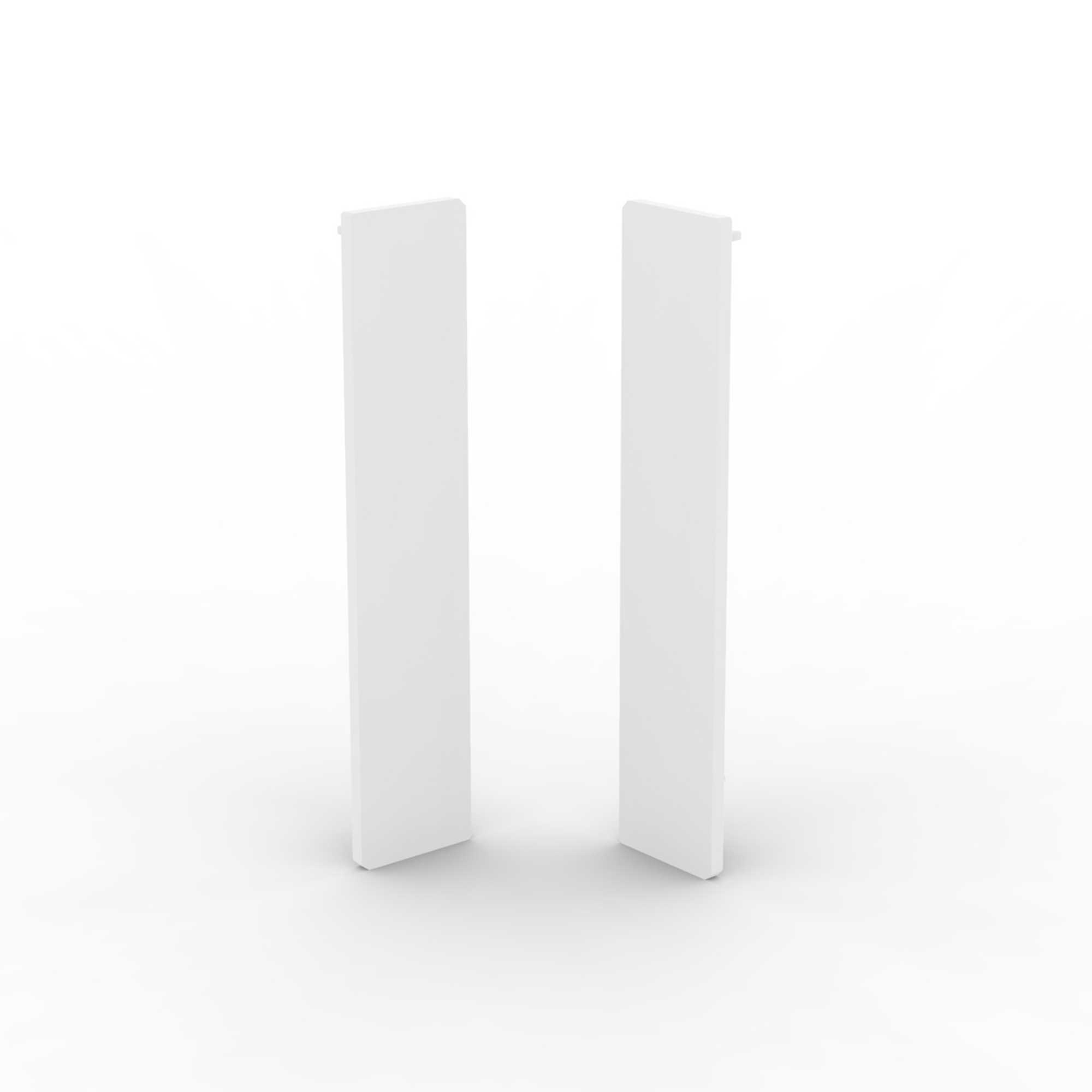 Endkappen für LED Sockelleiste 'Cubica LS 80' weiß, 2 Stück + product picture