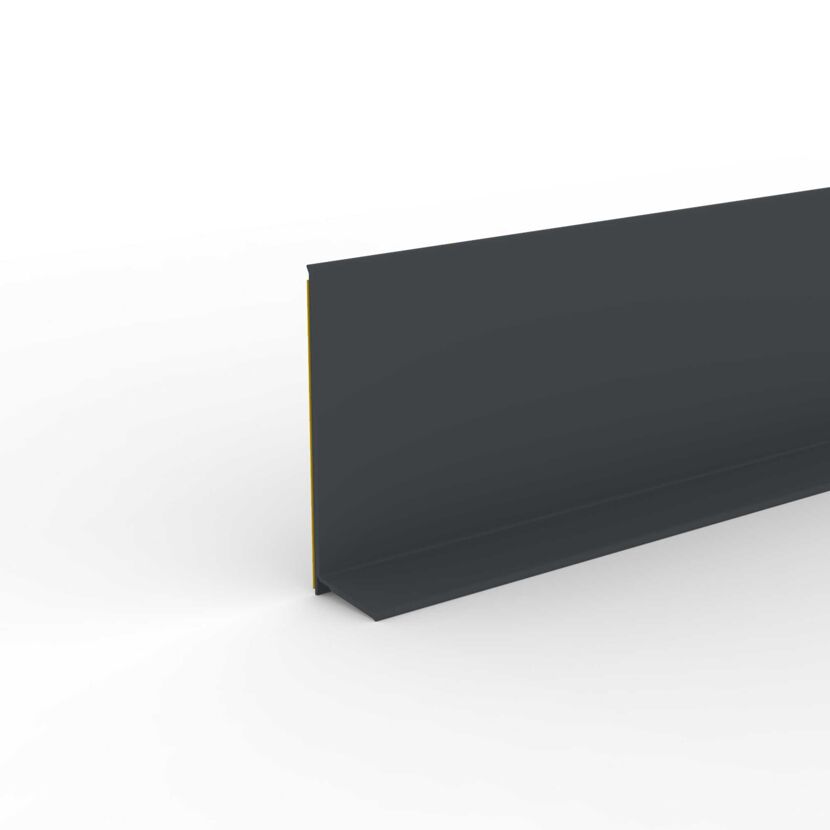 Weichsockelleiste 'Basic' schwarz 10000 x 50 x 15 mm