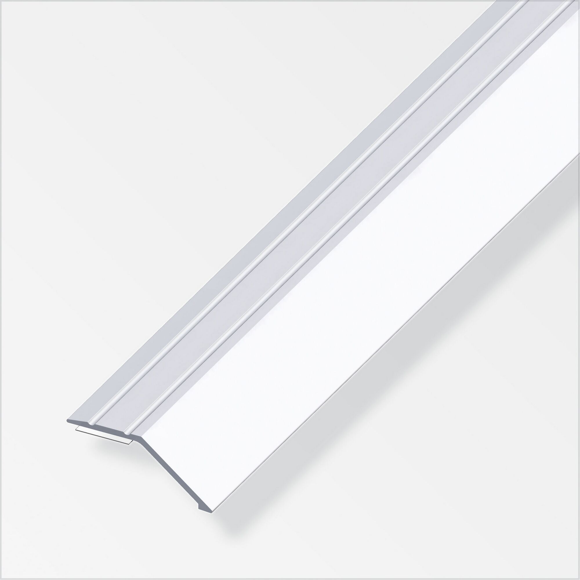 Niveauausgleichsprofil Alu Silber