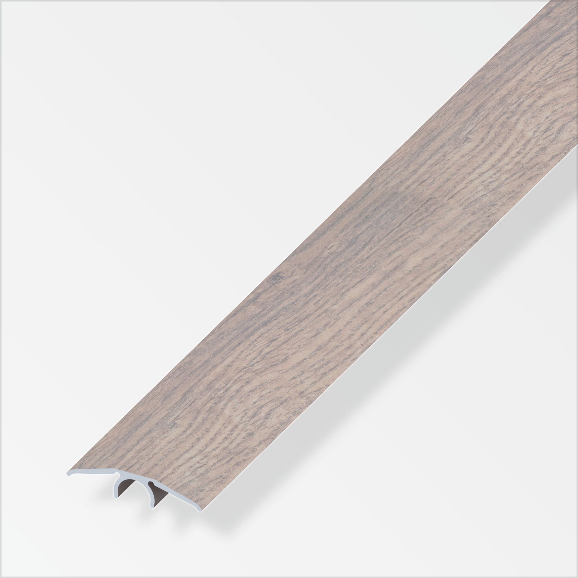 Übergangsprofil Alu eiche grau