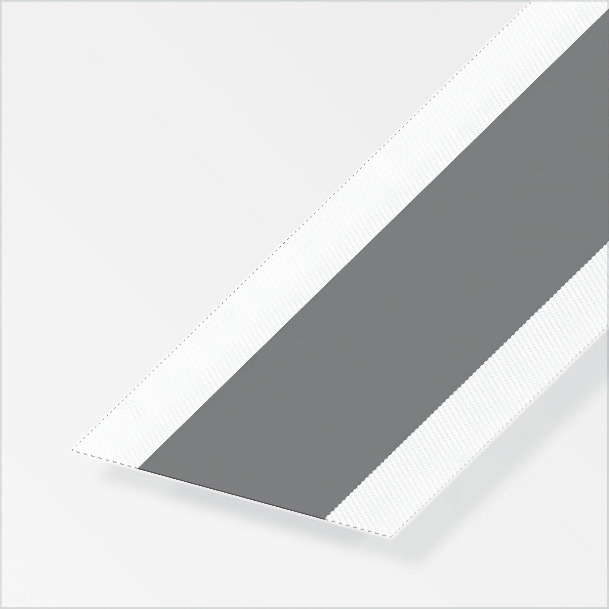 Graues und weißes Dichtband