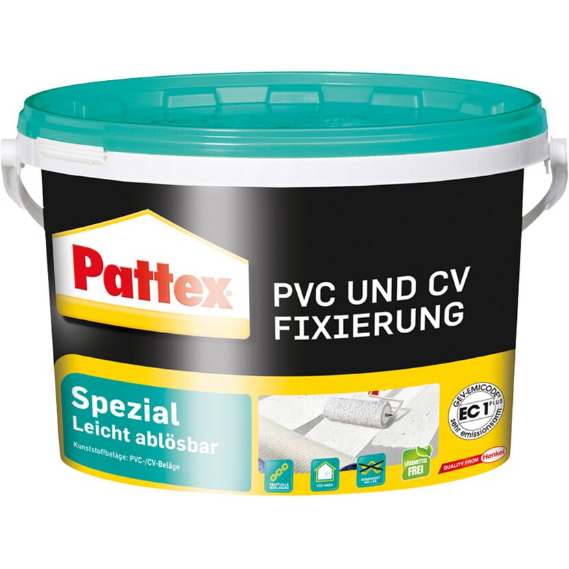 Pattex PVC und CV Fixierung Spezial im Eimer