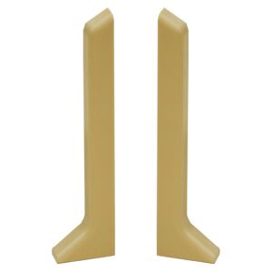 Endstück für Sockelleiste 'Classic 60' ahornfarben, 2 Stück