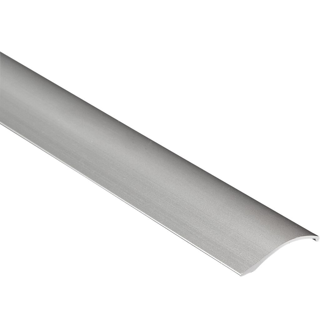 Silbernes Ausgleichsprofil aus Aluminium