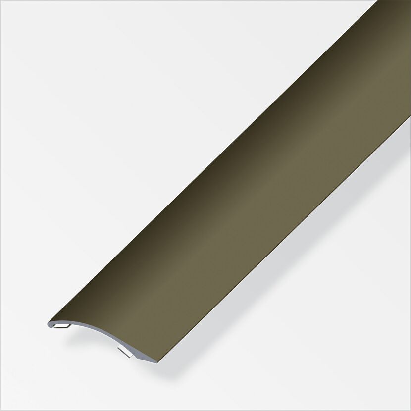 Braunes Ausgleichsprofil aus Aluminium