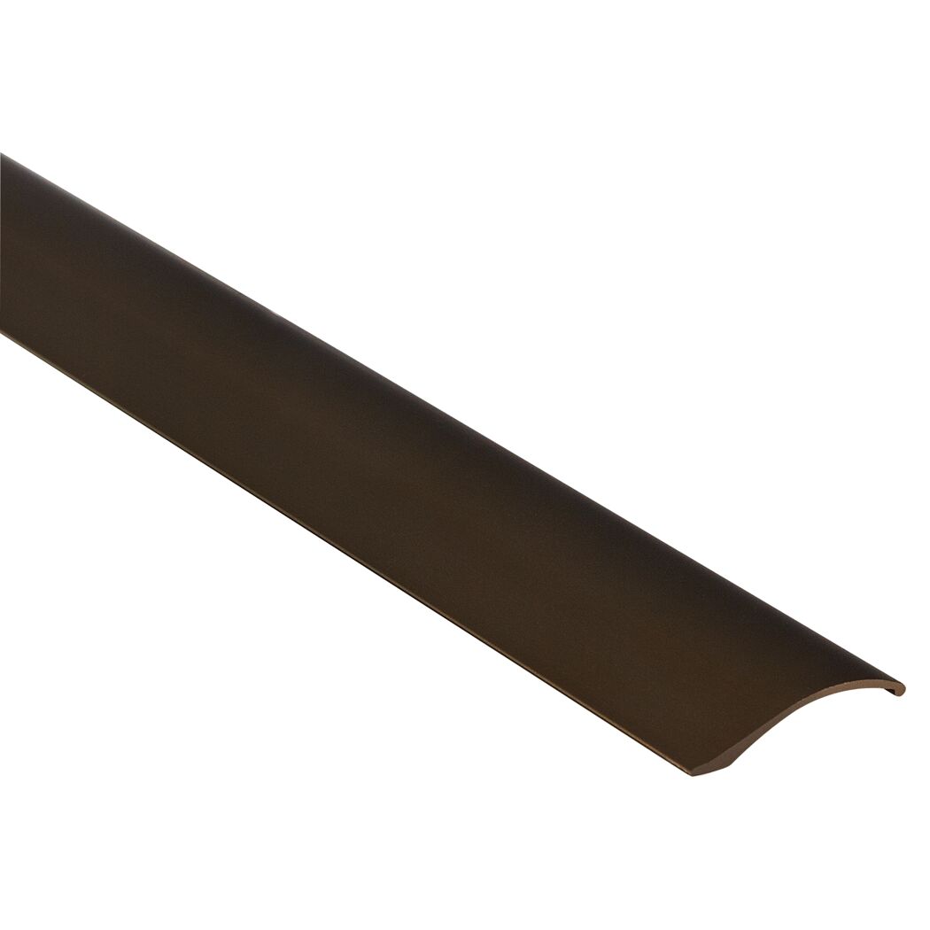 Braunes Ausgleichsprofil aus Aluminium