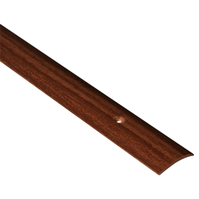 Bild von PVC-Übergangsprofil nussbaumfarben 1000 x 30 mm