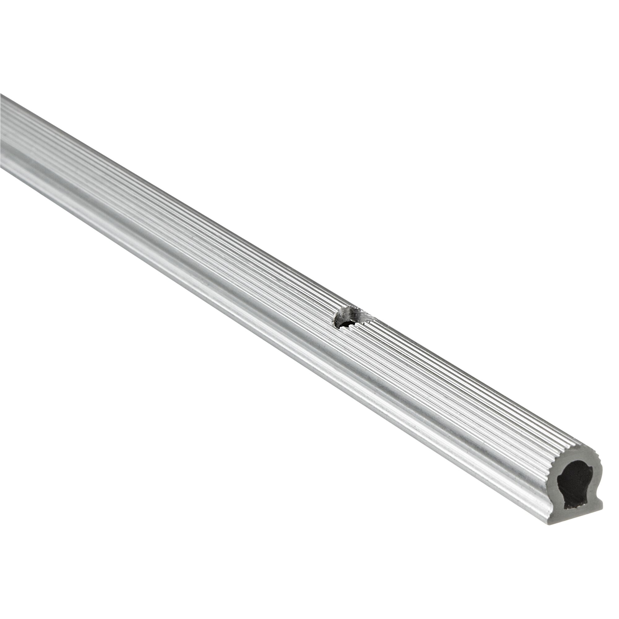 Silbernes Trägerprofil aus Aluminium