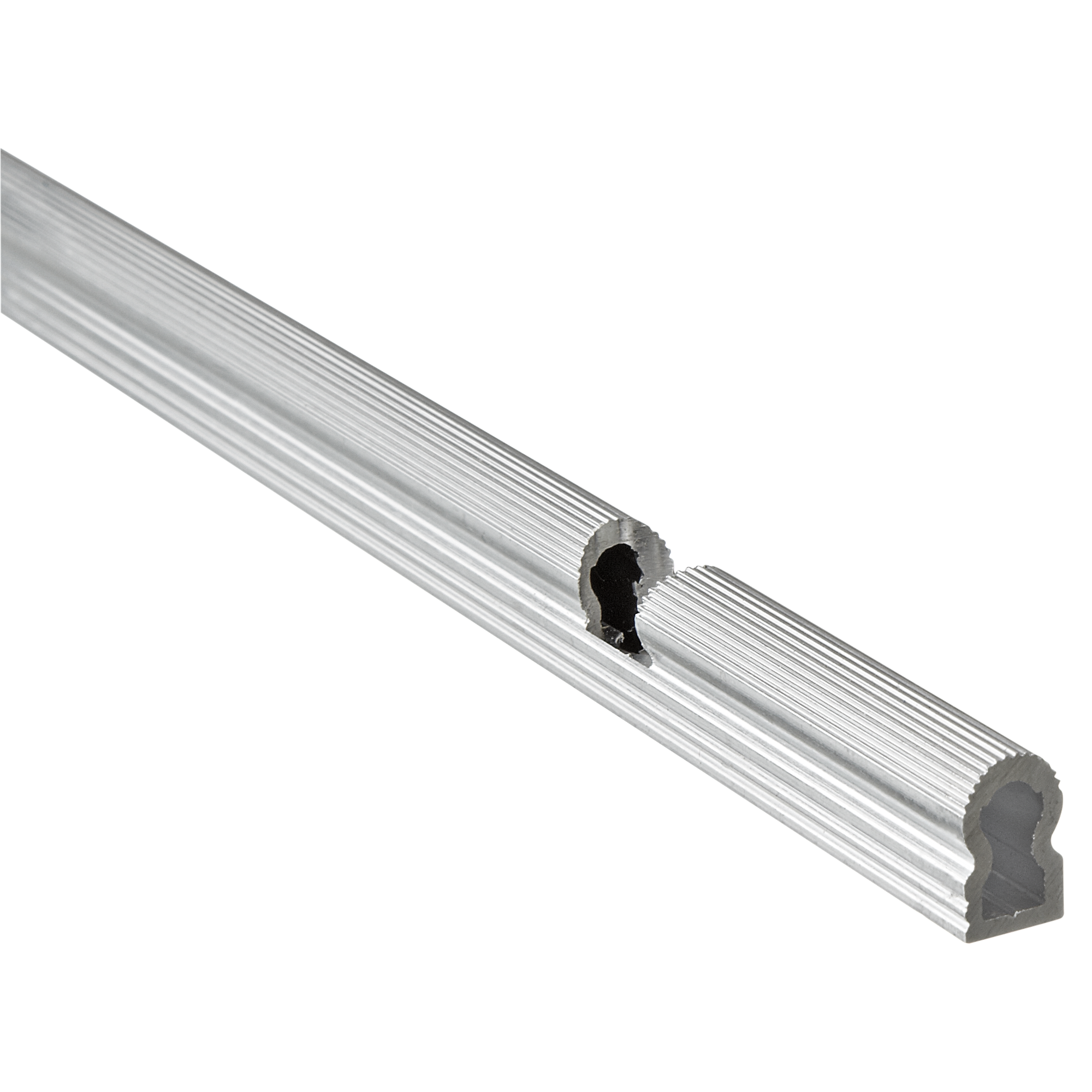 Trägerprofil 'clipstech®-plus' Aluminium silber 1000 x 80 x 13 mm + product picture