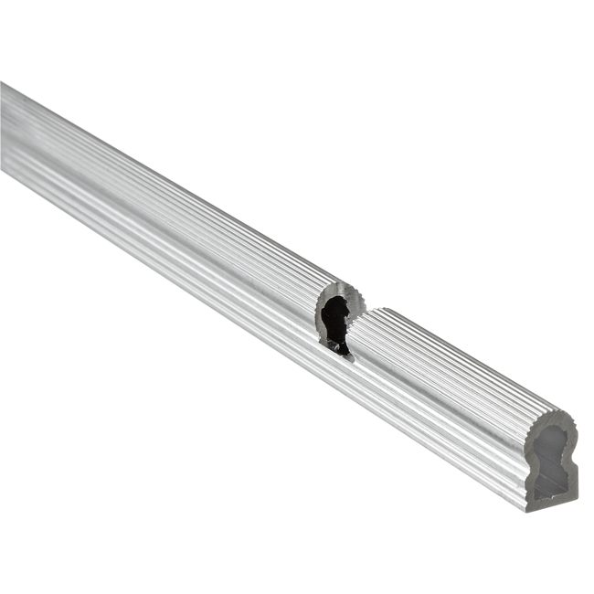 Bild von Trägerprofil 'clipstech®-plus' Aluminium silber 1000 x 80 x 13 mm