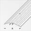 Ausgleichsprofil 'clipstech®-plus' Aluminium silber 1000 x 56 mm