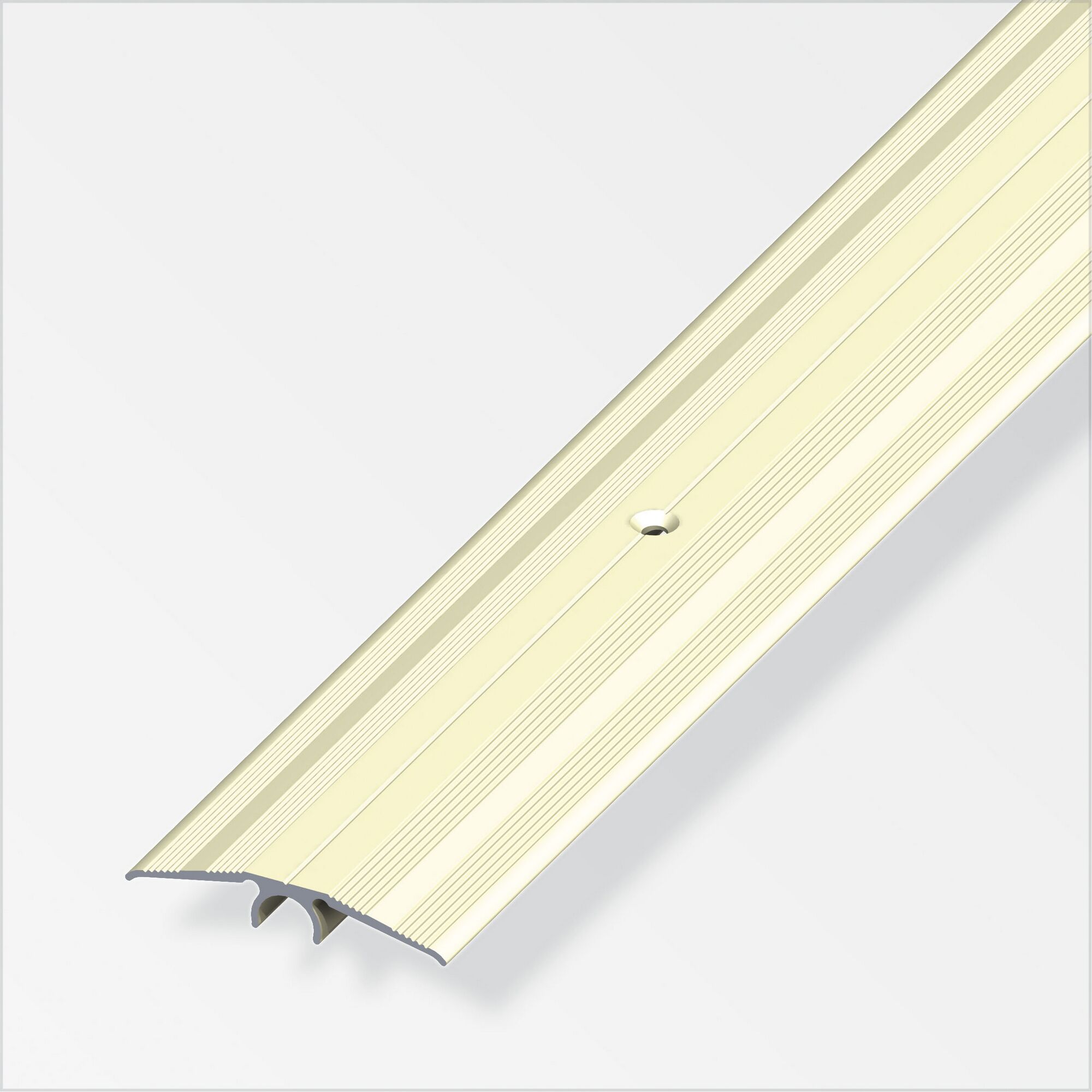 Übergangsprofil Alu Champ Plus 46x1000mm cremefarben