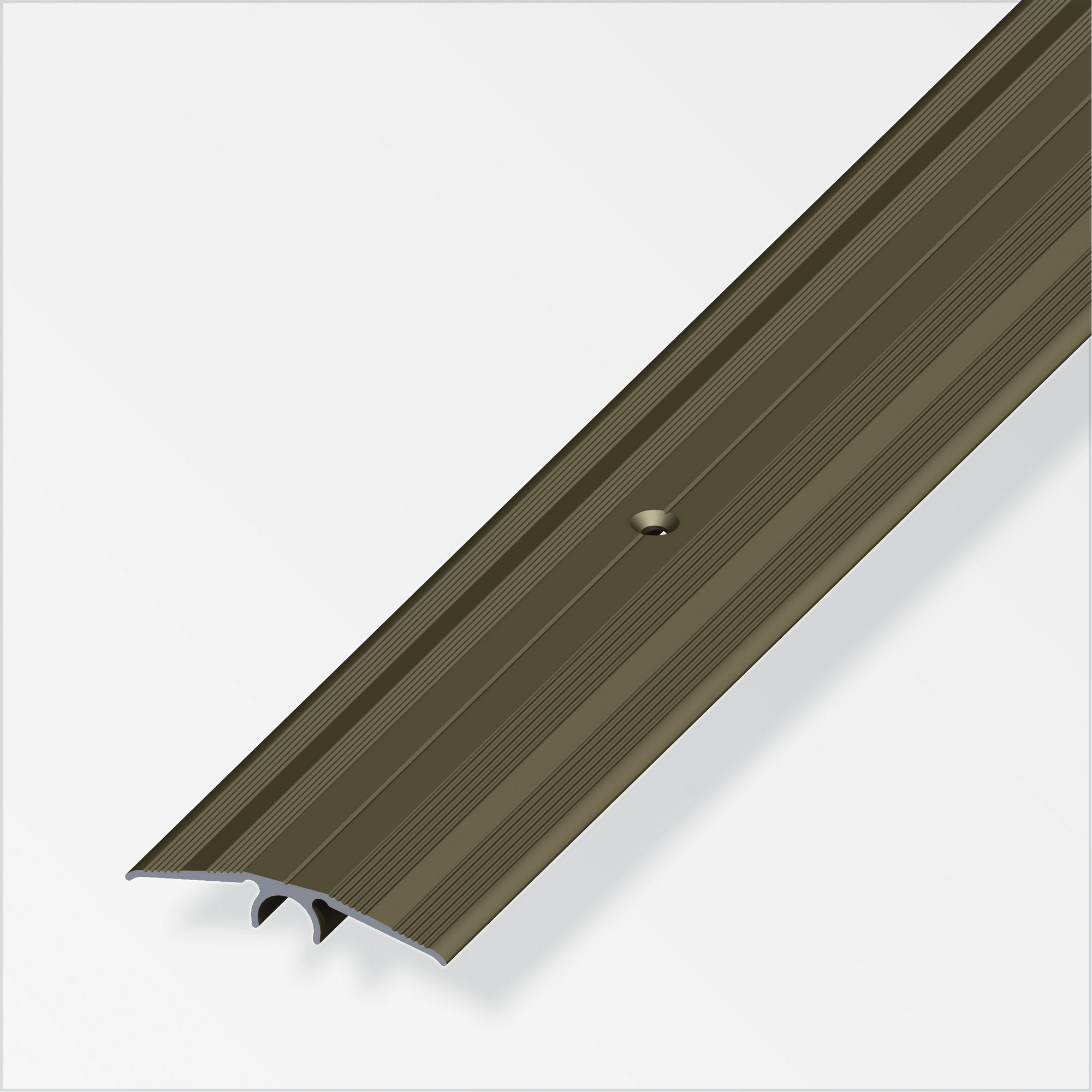 Übergangsprofil 'clipstech®-plus' Aluminium bronzefarben 1000 x 46 mm + product picture