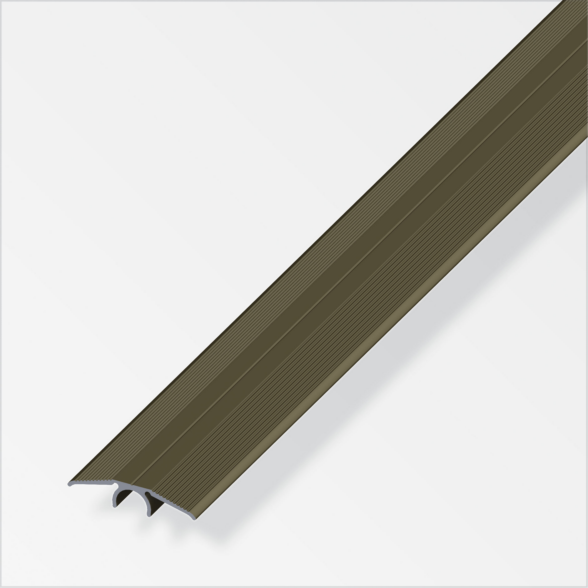 Übergangsprofil 'clipstech®' Aluminium, bronze eloxiert 1000 x 33 mm + product picture