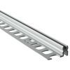 Graues Trägerprofil aus PVC