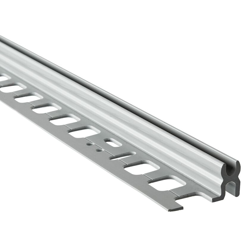Graues Trägerprofil aus PVC