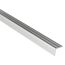 Silbernes Abschlussprofil aus Aluminium