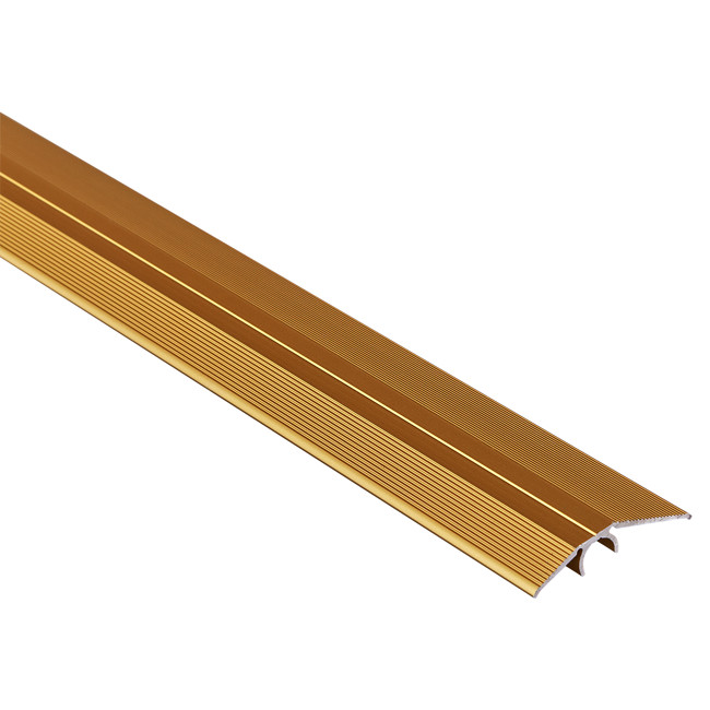 Bild von Ausgleichsprofil 'clipstech®' Aluminium messingfarben 1000 x 40 mm