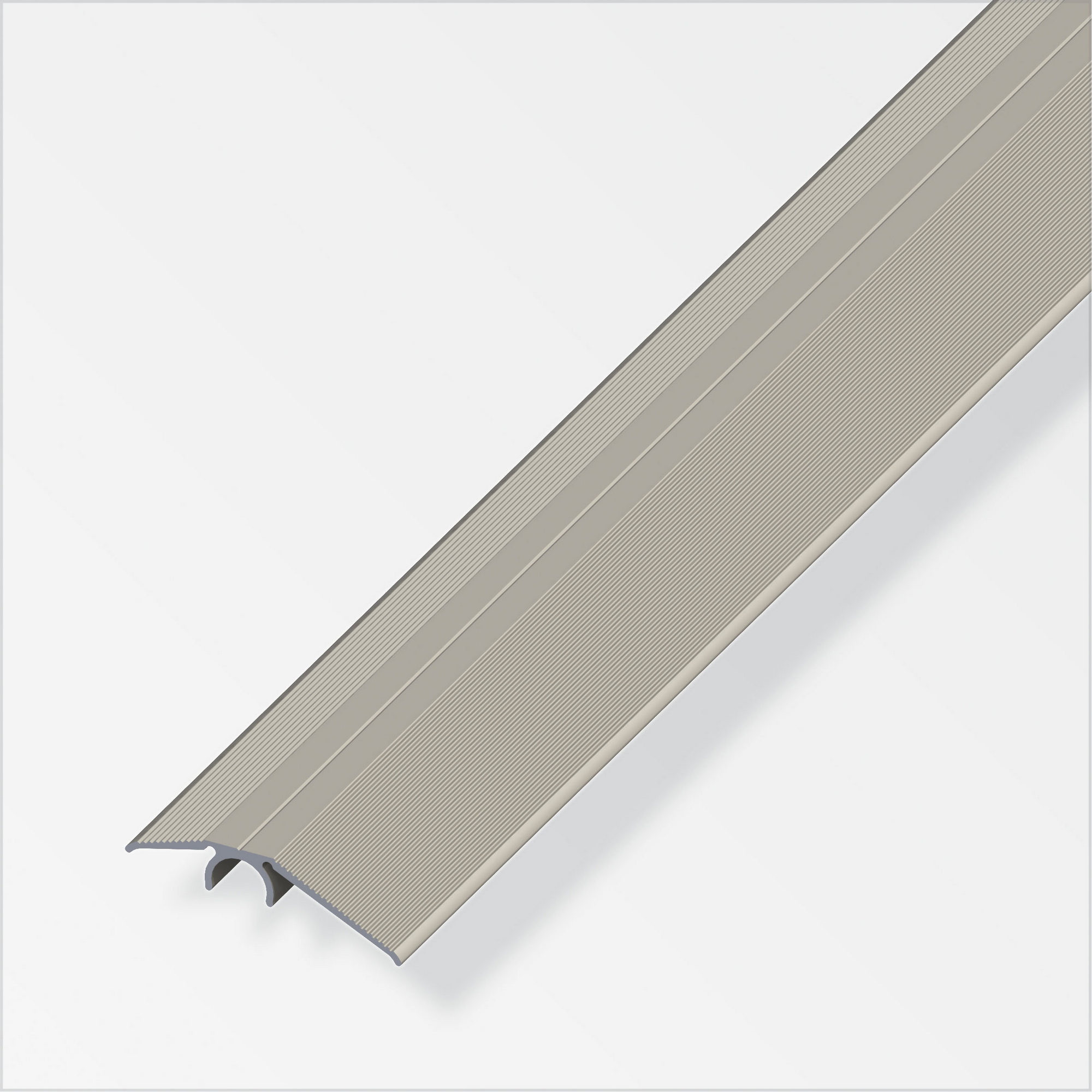 Ausgleichsprofil 'clipstech®' Aluminium titanfarben 1000 x 40 mm + product picture